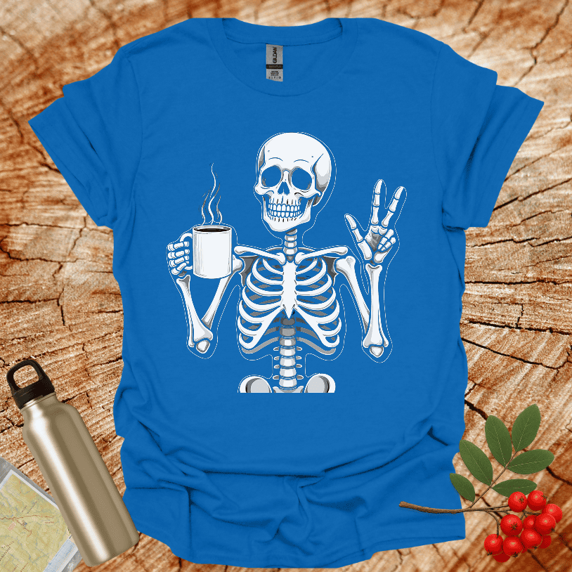 Skeleton Coffee T-Shirt