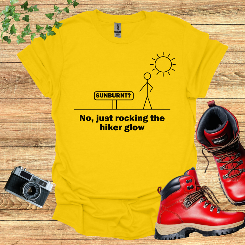 Sunburnt? Hiker Glow T-Shirt