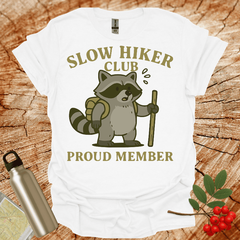 Slow Hiker Club Raccoon T-Shirt