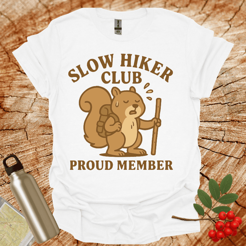 Slow Hiker Club Squarrel Sweating T-Shirt