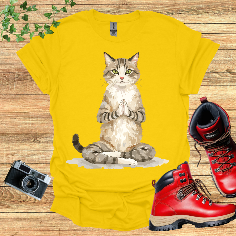 Yoga Cat Pose T-Shirt