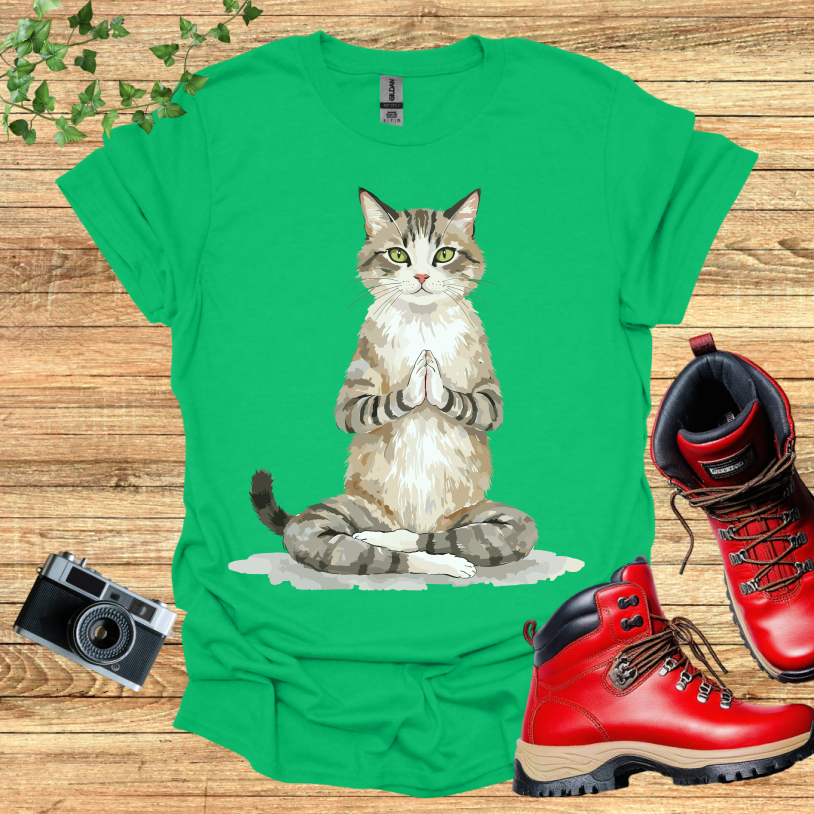 Yoga Cat Pose T-Shirt