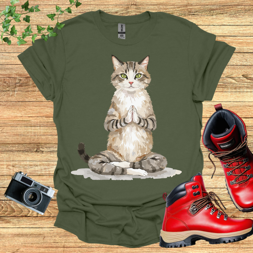 Yoga Cat Pose T-Shirt