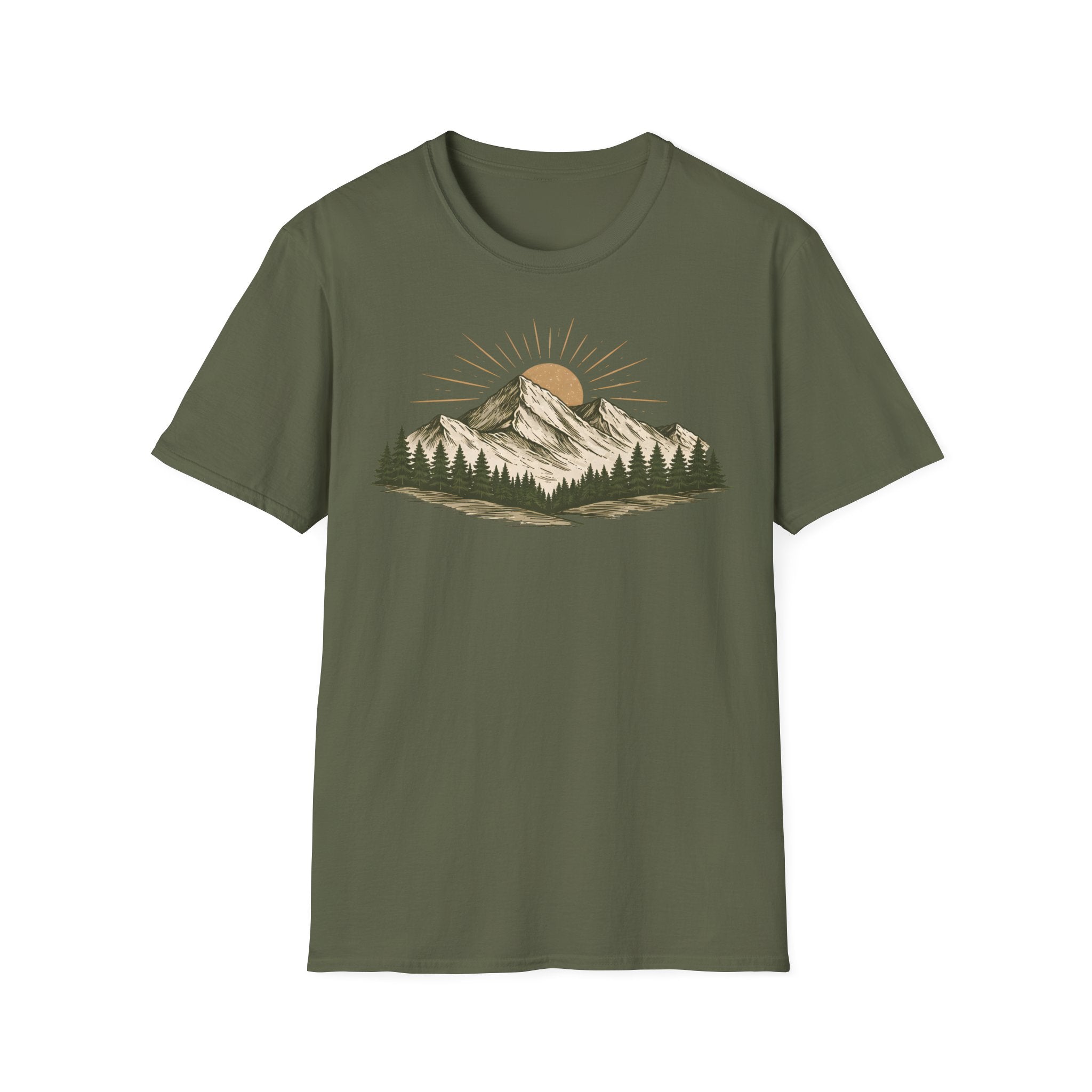 Mountain Ridge Sunset T-Shirt (Europe)