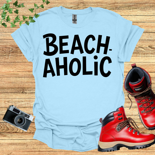 BEACH AHOLIC Long T-Shirt