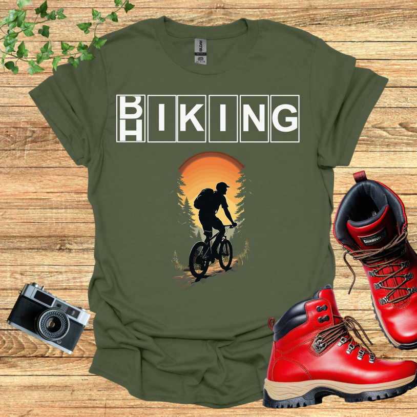 Biking Hiking Sun T-Shirt