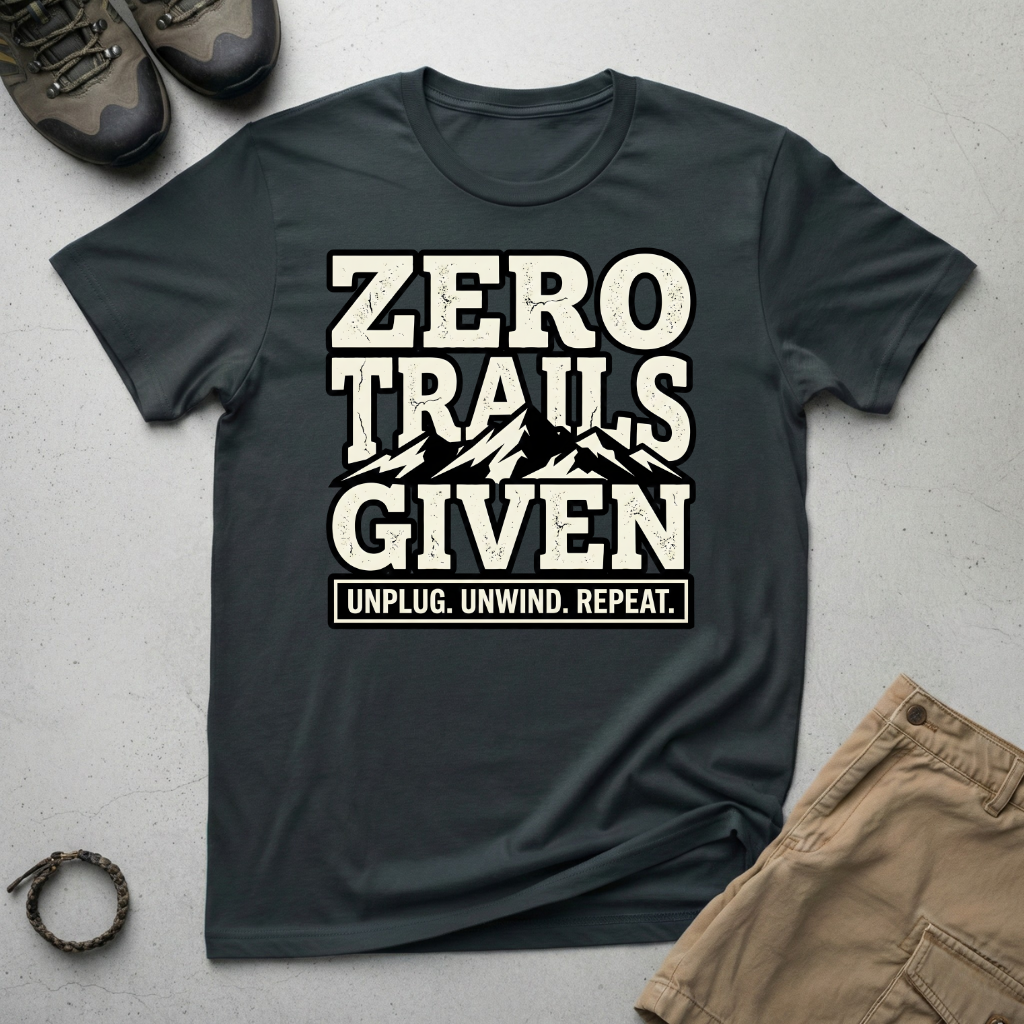 Zero Trails Unplug T-Shirt