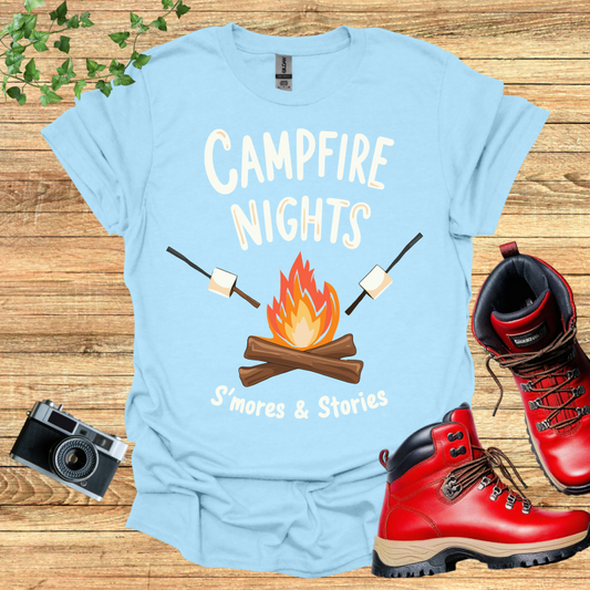Campfire nights smores and stories T-Shirt