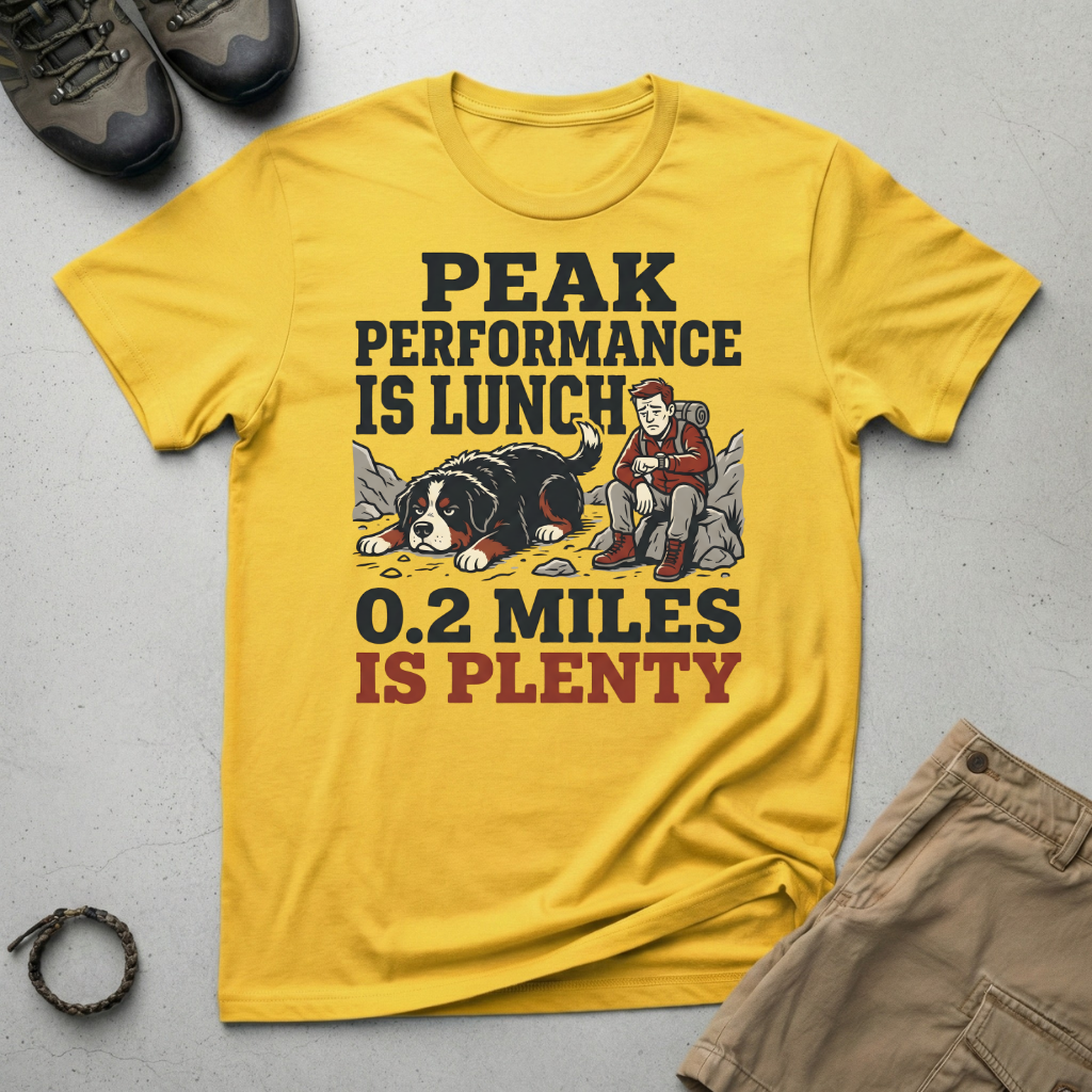 Peak Performance Lunch t-Shirt