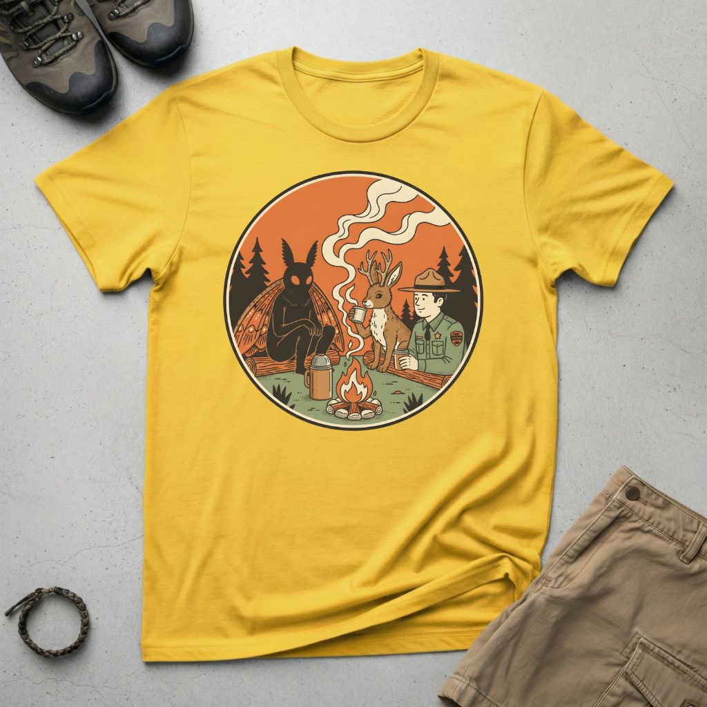 Cryptid Coffee Break T-Shirt
