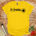 Be Happy Sunflower T-Shirt