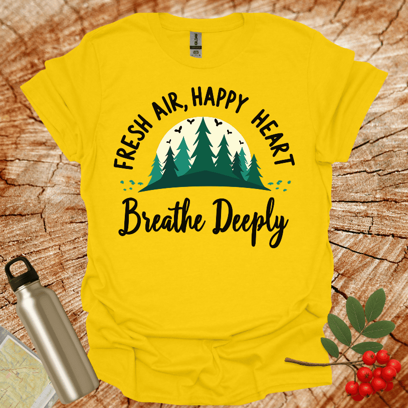 Fresh Air Breathe Deeply T-Shirt
