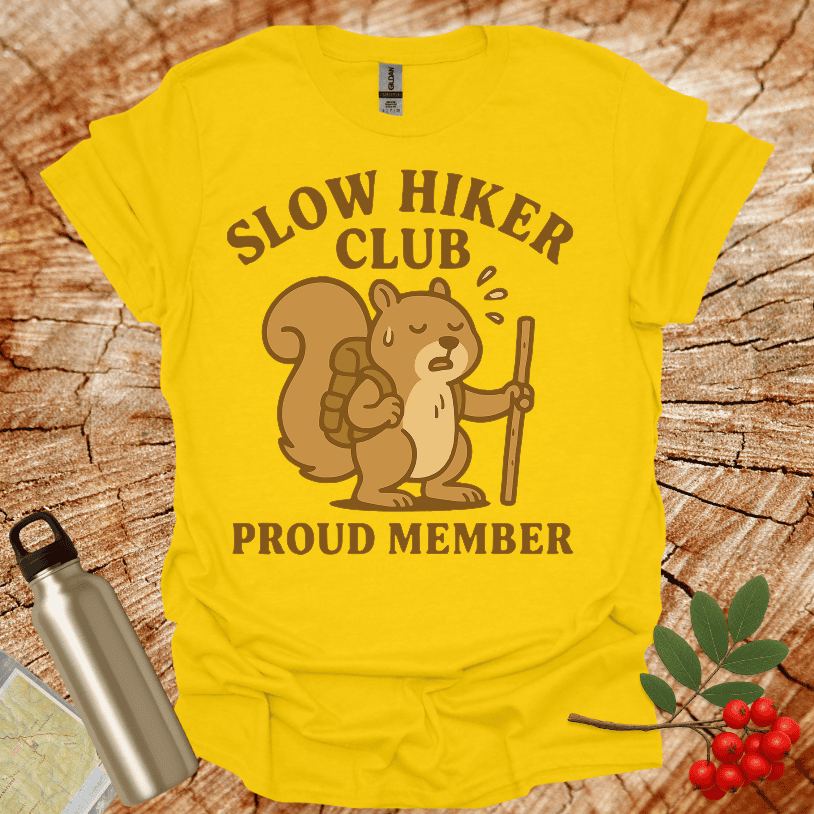 Slow Hiker Club Squarrel Sweating T-Shirt