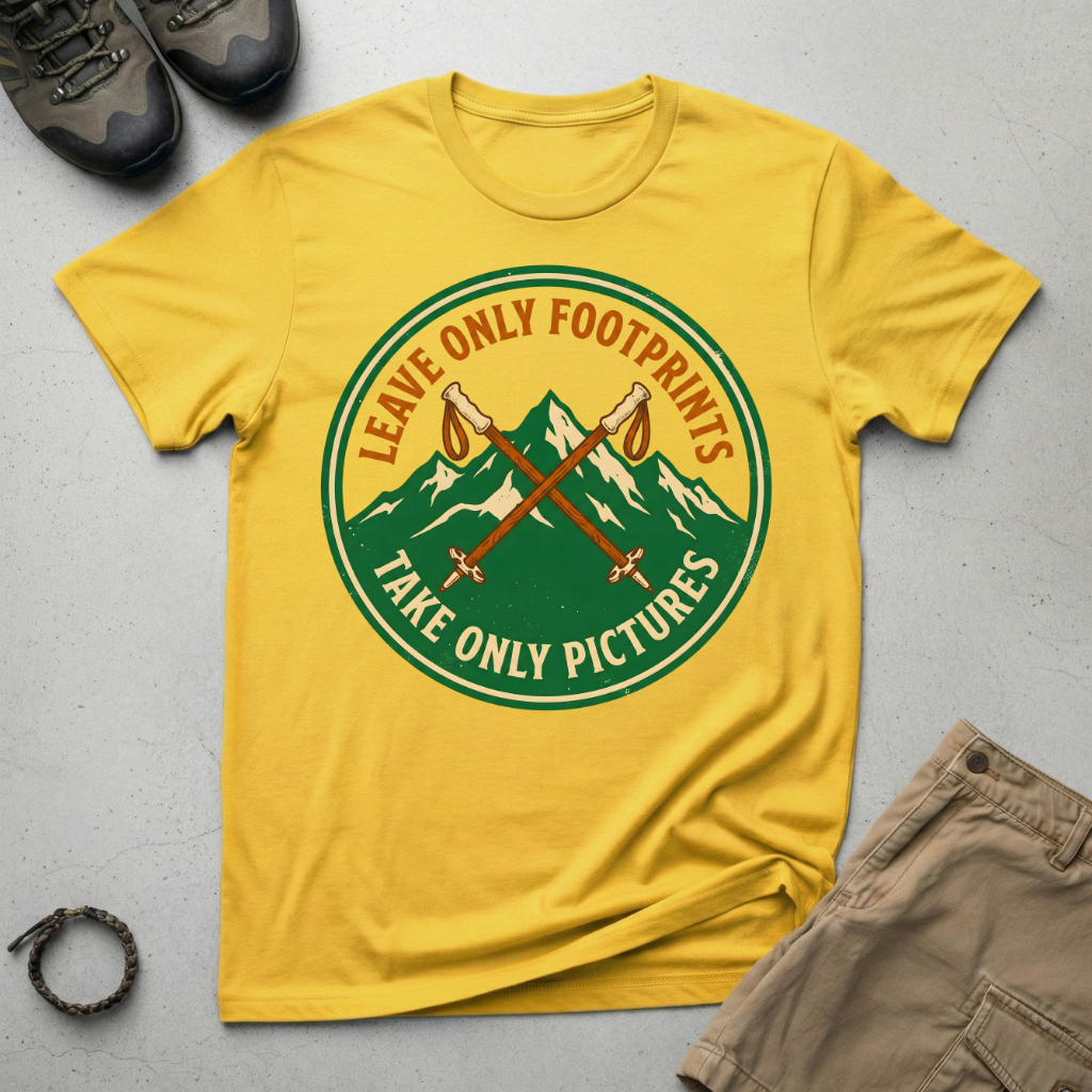 Leave Only Footprints T-Shirt