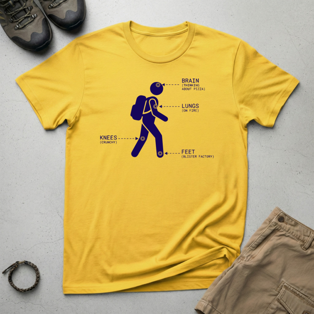 Hiker Anatomy T-Shirt