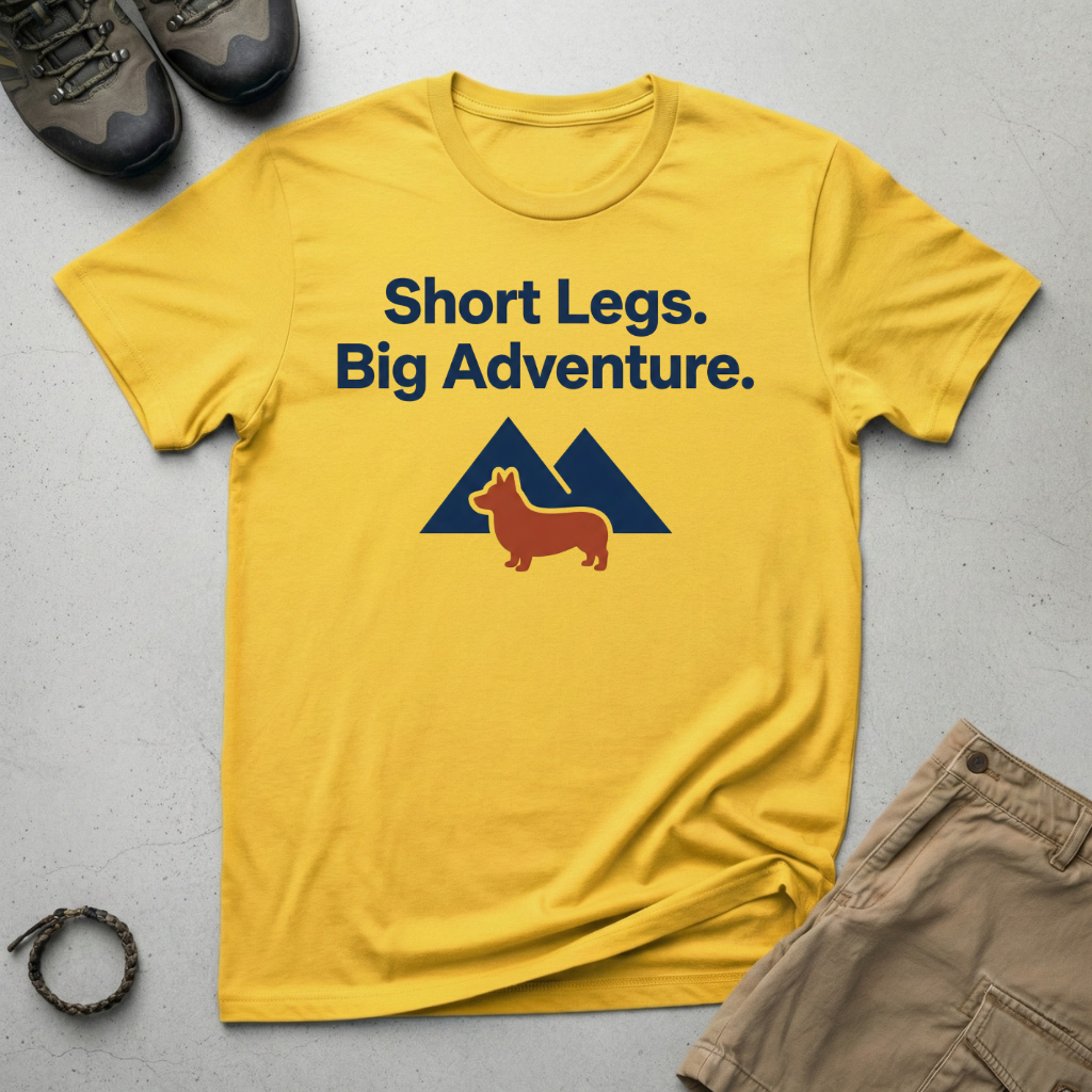 Short Legs Big Adventure T-Shirt