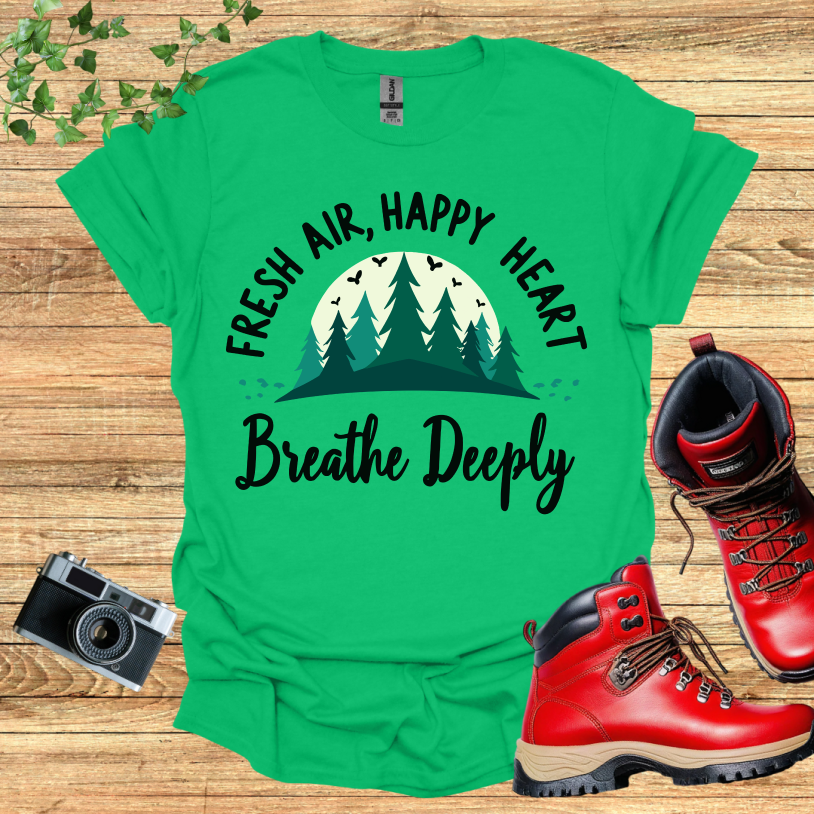 Fresh Air Breathe Deeply T-Shirt