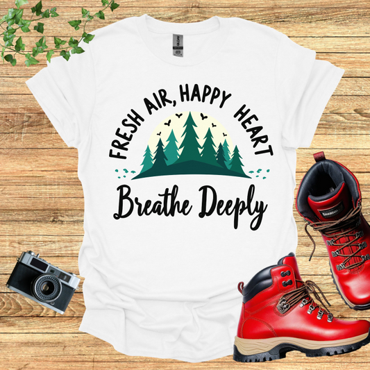Fresh Air Breathe Deeply T-Shirt