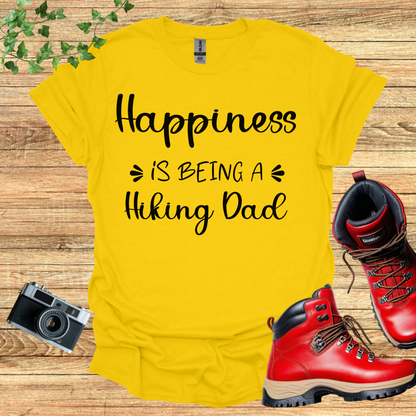 Hapiness Is Being A hiking Dad T-Shirt