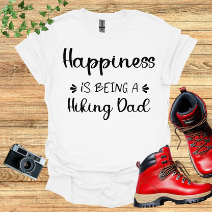 Hapiness Is Being A hiking Dad T-Shirt