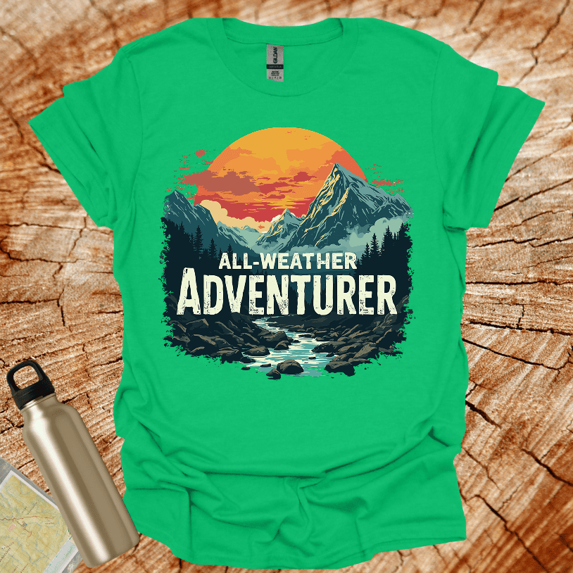 All Weather Adventurer Mountains and River T-Shirt