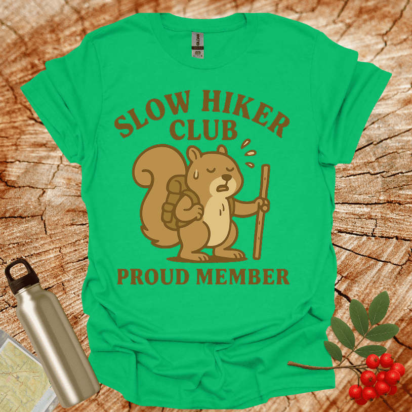 Slow Hiker Club Squarrel Sweating T-Shirt