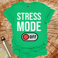Stress Mode OFF Red T-Shirt