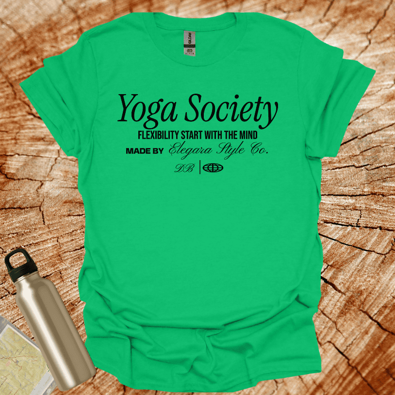 Yoga Society Flexibility Starts With The Mind - Made By Elegara T-Shirt
