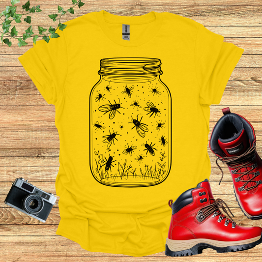 Fireflies In Jar T-Shirt