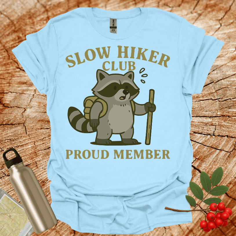 Slow Hiker Club Raccoon T-Shirt