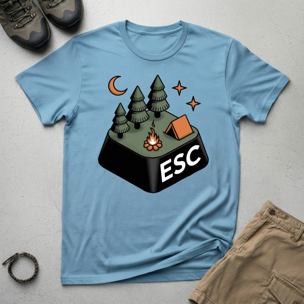 Esc Button T-Shirt