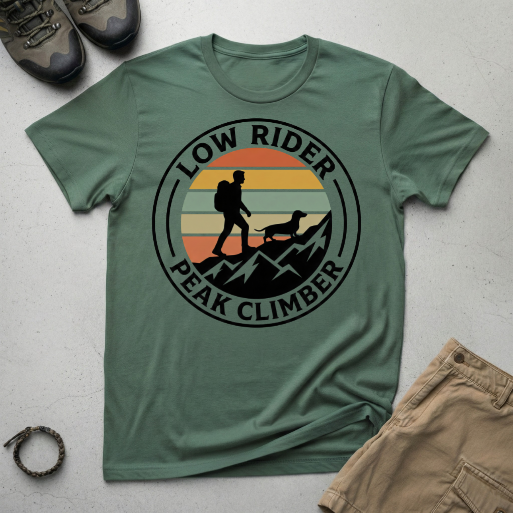 Low Rider  Peak Climber T-Shirt
