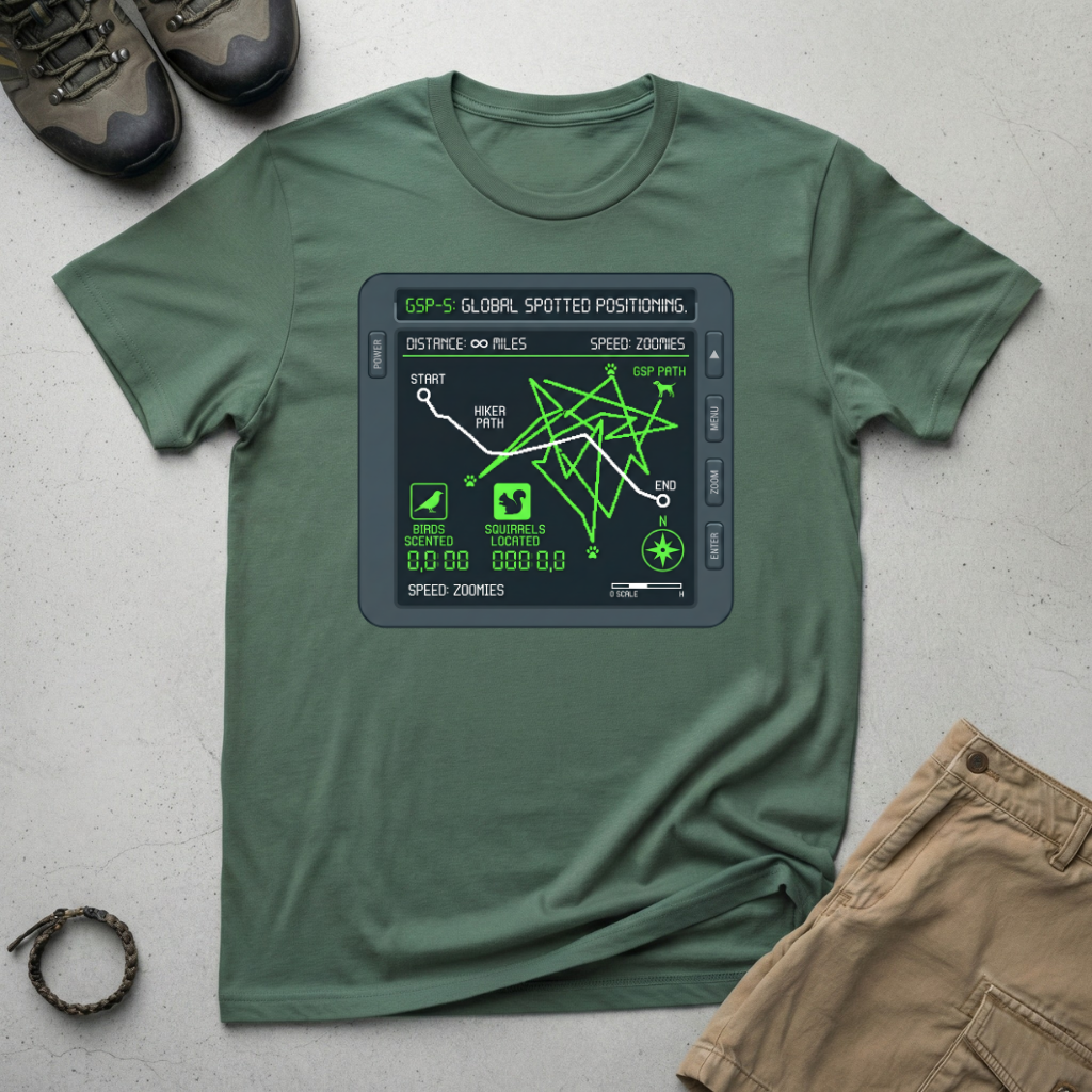 Global Spotted Positioning T-Shirt
