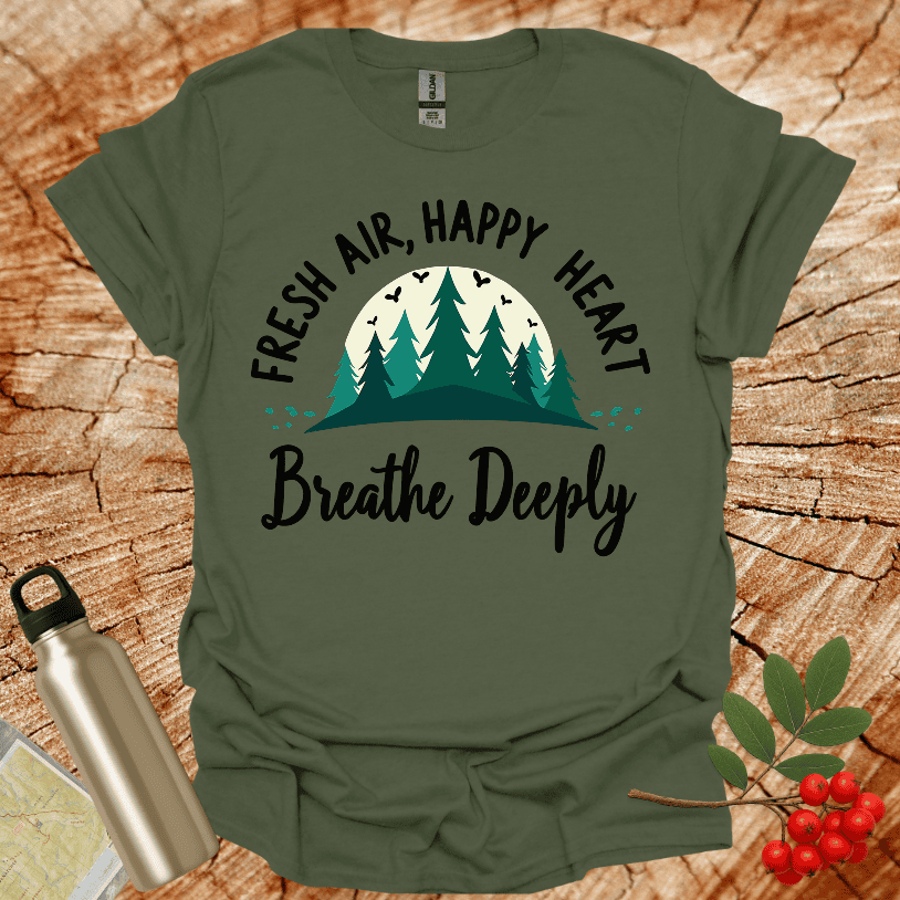 Fresh Air Breathe Deeply T-Shirt