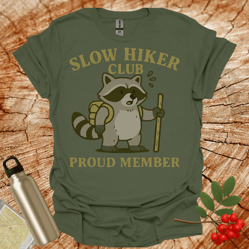 Slow Hiker Club Raccoon T-Shirt