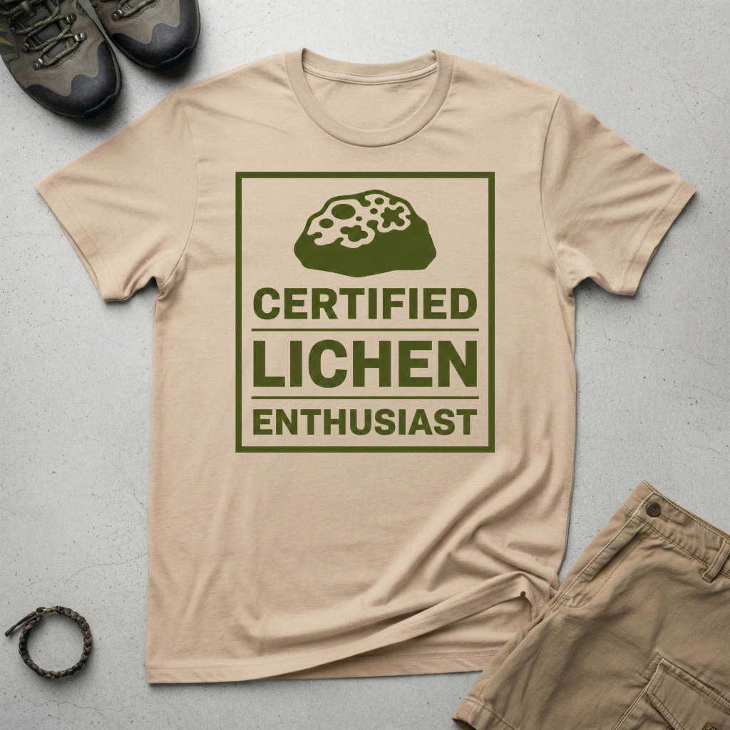 Certified Lichen Enthusiast T-Shirt