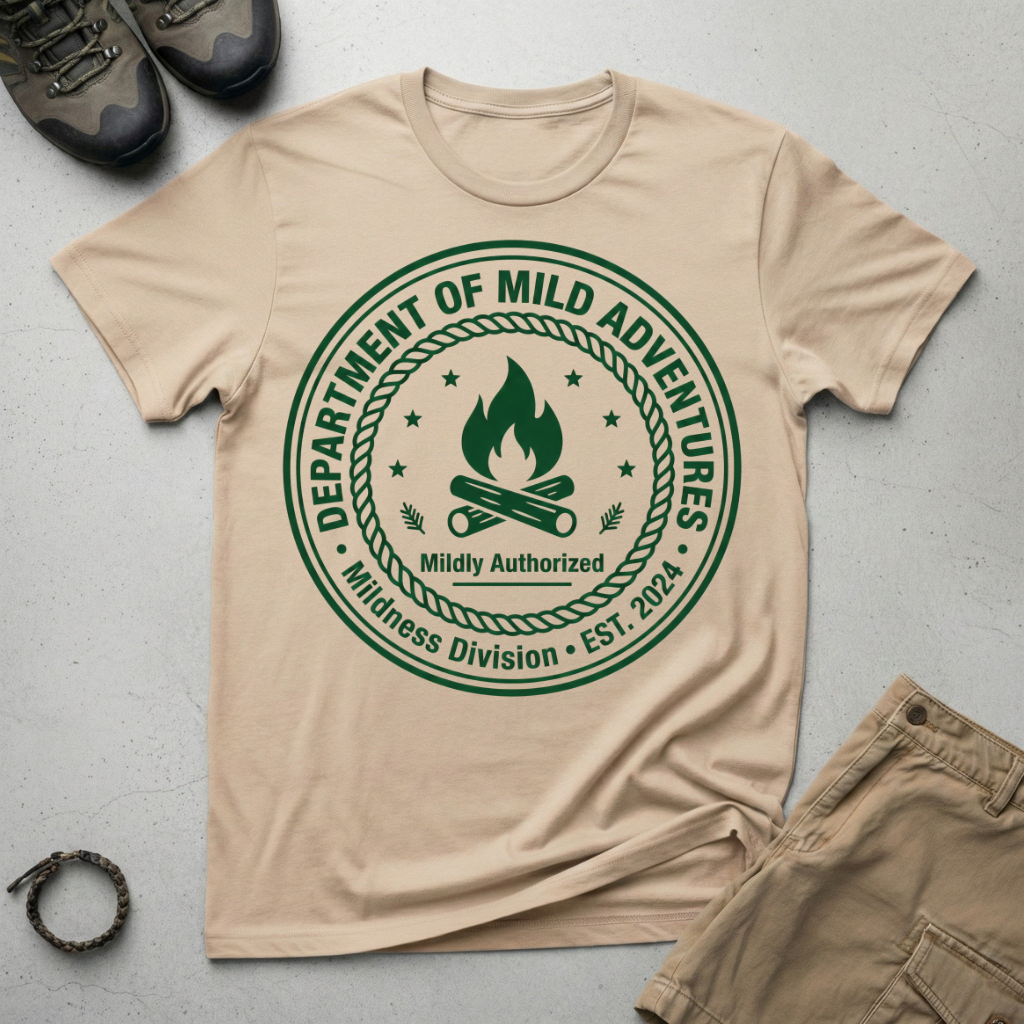 Mild Adventures Department T-Shirt