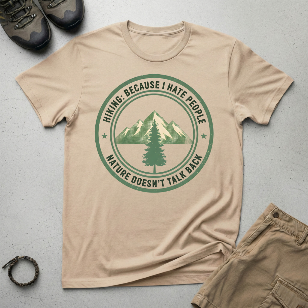 Sarcastic Summit Badge T-Shirt