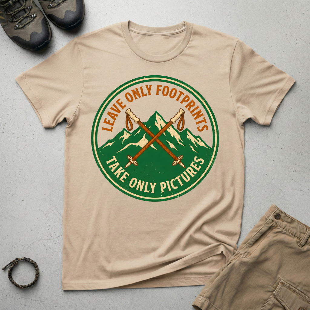 Leave Only Footprints T-Shirt