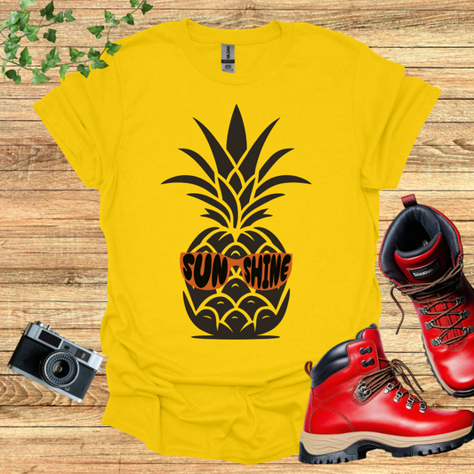 Pineapple SunShine Glasses T-Shirt