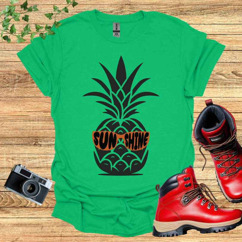 Pineapple SunShine Glasses T-Shirt