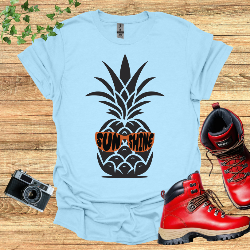 Pineapple SunShine Glasses T-Shirt