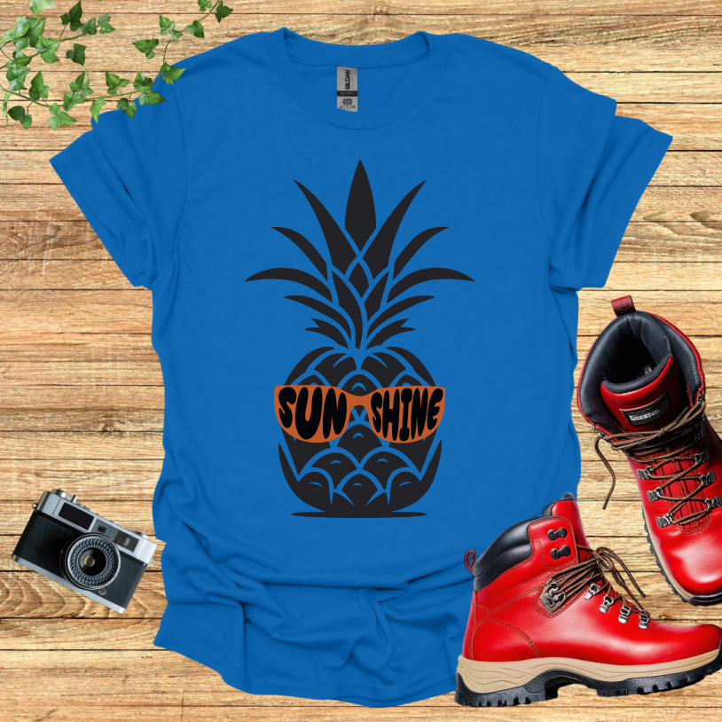 Pineapple SunShine Glasses T-Shirt