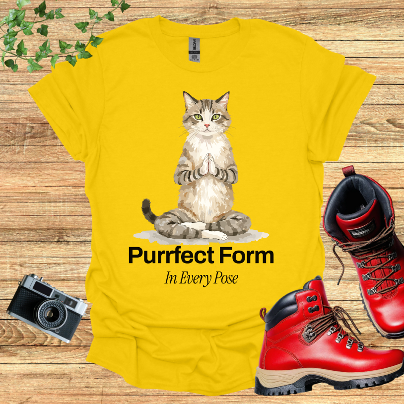 Purrfect In Every Pose T-Shirt