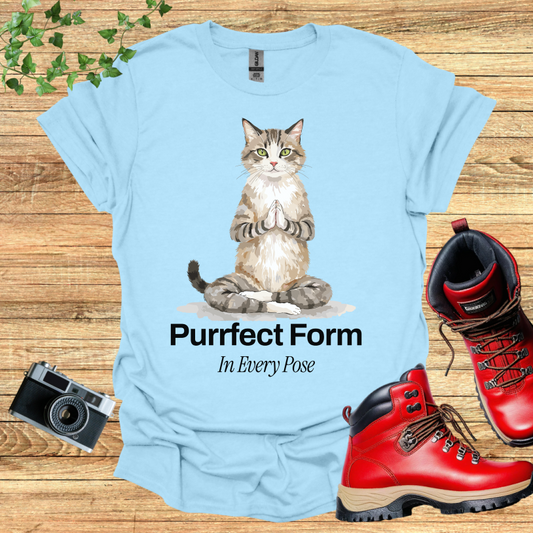 Purrfect In Every Pose T-Shirt