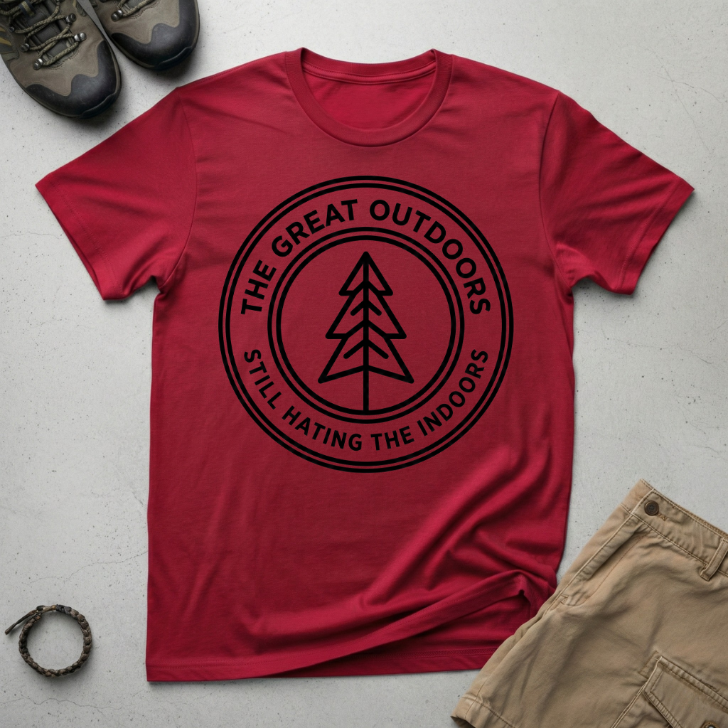 Great Outdoors Badge T-Shirt