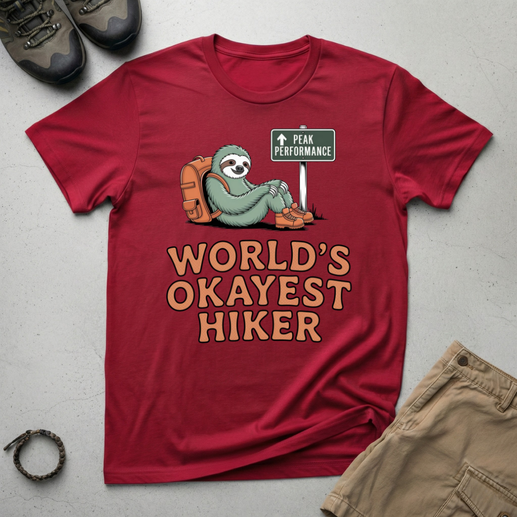 World's Okayest Hiker T-Shirt