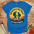 Girl Boy Hiker Lets find it Together T-Shirt