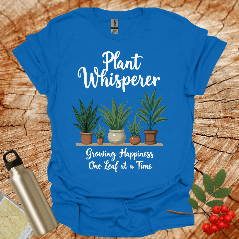 Plant Whisperer Growing Hapiness Leafe T-Shirt