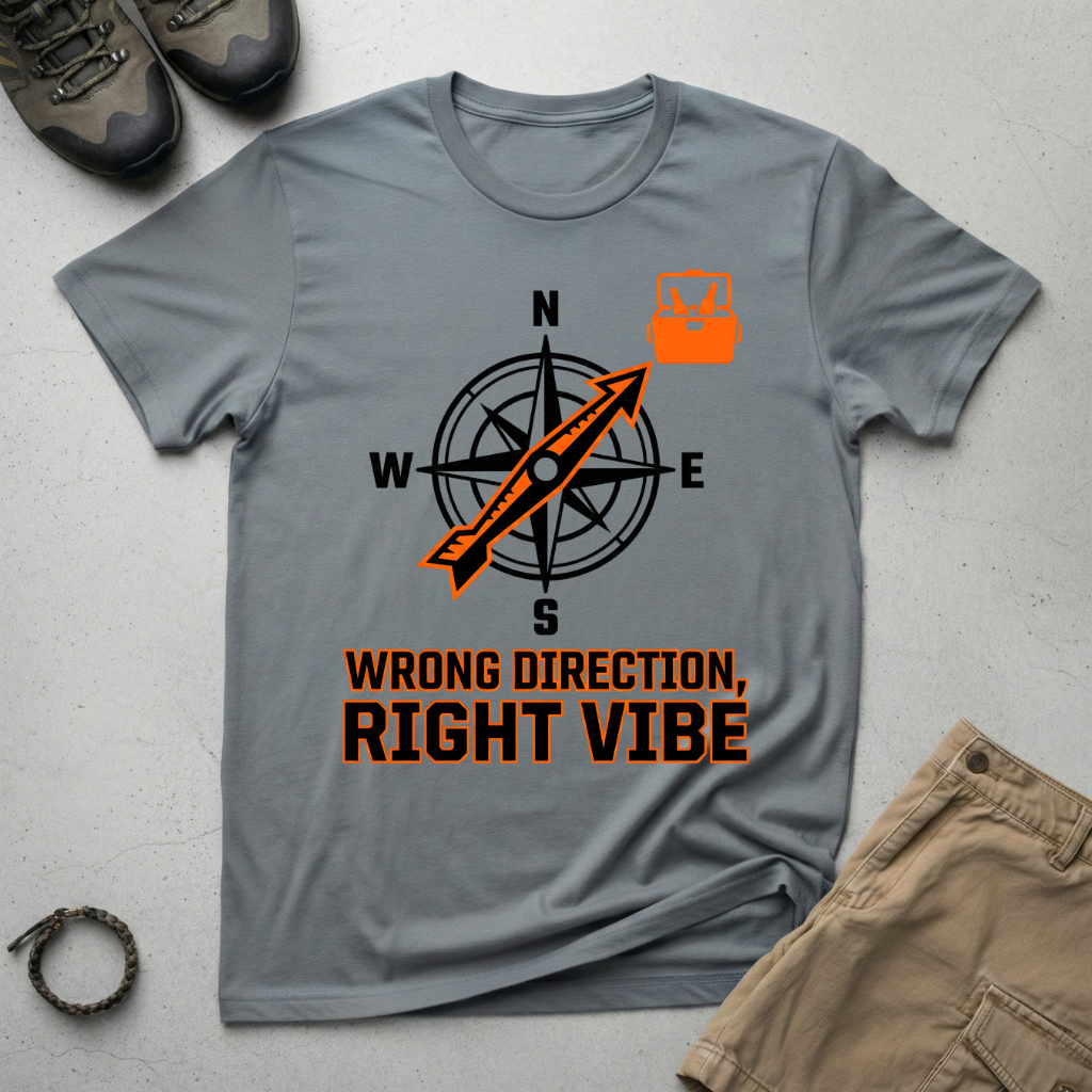 Wrong Direction, Right Vibe T-Shirt